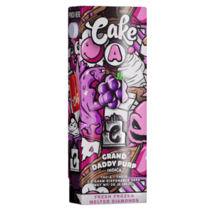 Grand Daddy Purp - Cake A Pebble THC-A Disposable 3G