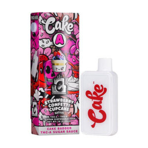 Strawberry Confetti Cupcake - Cake A THC-A Disposable 7G