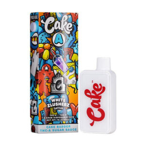 White Zlusherz - Cake A THC-A Disposable 7G