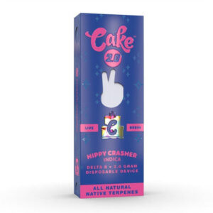 Hippy Crasher - CAKE Delta 8 Live Resin Disposable Vape 2G