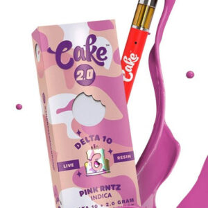 Pink Rntz - Cake Delta 10 Live Resin Disposable Vape 2G