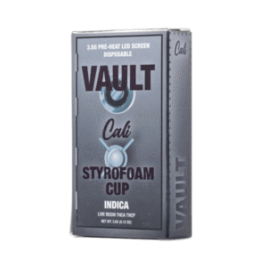 Styrofoam Cups - Cali Extrax Vault Disposable 3.5G