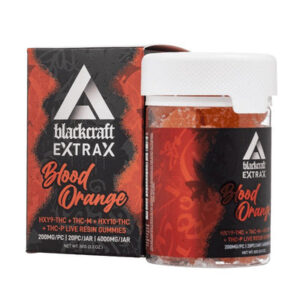 Blood Orange - Delta Extrax Blackcraft Gummies 4000MG