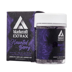 Haunted Berry - Delta Extrax Blackcraft Gummies 4000MG