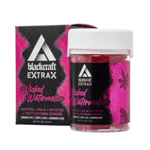 Wicked Watermelon - Delta Extrax Blackcraft Gummies 4000MG