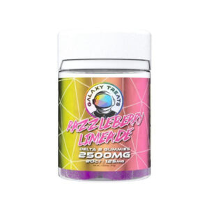 Razzleberry Limeade - Galaxy Treats Extra Strength Gummies 2500MG