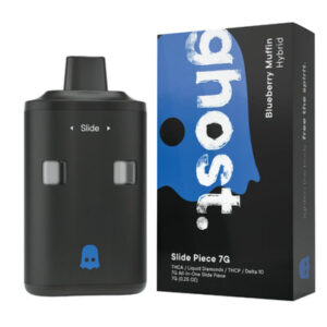 Blueberry Muffin - Ghost Slide Piece Disposable 7G