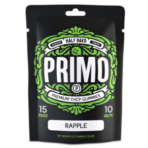 Rapple - Half Bak'd Primo Gummies 150MG