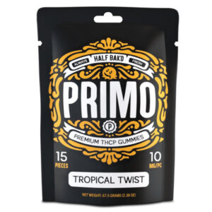 Tropical Twist - Half Bak'd Primo Gummies 150MG