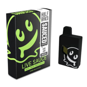 Kiwi Jam - Half Bak'd Live Resin Sauce'd Disposable 4G