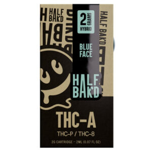 Blue Face - Half Bak'd THC-A Cartridge 2G