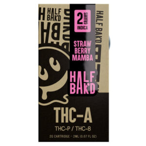 Strawberry Mamba - Half Bak'd THC-A Cartridge 2G