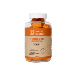 CBD Gummies Turmeric 40CT - Lazarus Naturals
