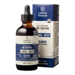 Full Spectrum Classic CBD Tincture 6,000MG - Lazarus Naturals