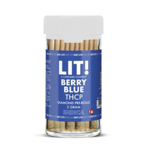 Berry Blue - Lit THCP Liquid Diamonds Pre-Rolls 10CT