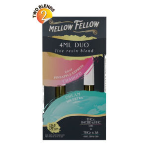 Pineapple Express & MK Ultra - Mellow Fellow Duo Live Resin Cart 4mL