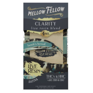 Lamb's Bread- Mellow Fellow Clarity Live Resin Disposable 4mL