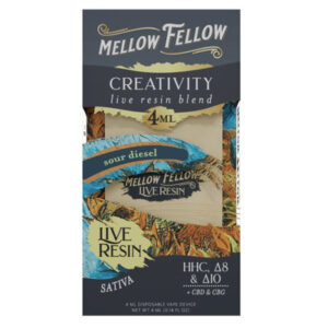 Sour Diesel - Mellow Fellow Creativity Live Resin Disposable 4mL