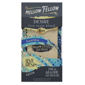 Lucid Blue - Mellow Fellow Desire Live Resin Disposable 4mL