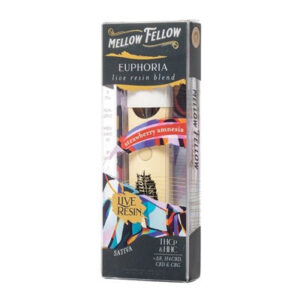 Strawberry Amnesia - Mellow Fellow Euphoria Live Resin Disposable 2mL