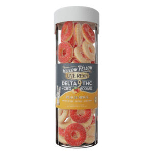 Peach - Mellow Fellow Delta-9 Gummy Rings 800MG