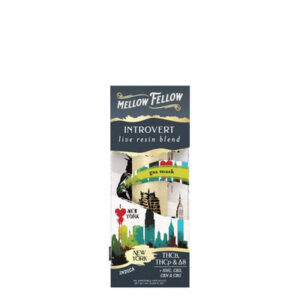 Gas Mask - Mellow Fellow NYC Introvert Live Resin Disposable 1mL