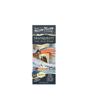 Lemon Cherry Gelato - Mellow Fellow Sydney Tranquility Live Resin Disposable 1mL