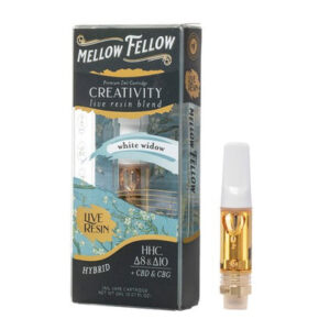 White Widow - Mellow Fellow Creativity Live Resin Cart 2mL