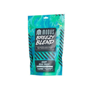 Sour Blue Razz - Modus Breezy Blend Gummies 7500MG