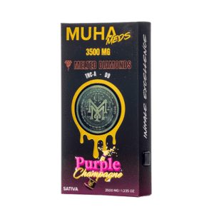 Purple Champagne - Muha Meds Melted Diamonds Disposable 3.5G