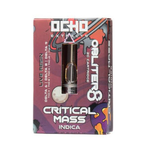 Critical Mass - Ocho Extracts Obliter8 Cart 2G