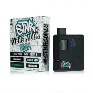 Headband - STNR Creations To The Moon THC-A Disposable 3G