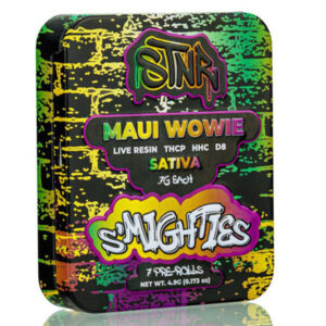 Maui Wowie - STNR Creations Smighties Delta-8 Pre-Rolls 4.9G
