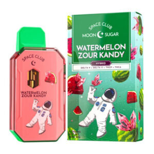 Watermelon Zour Kandy - Space Gods Moon Sugar Disposable 3G