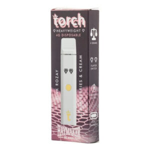 Pink Rozay & Strawberries & Cream - Torch Heavyweight Haymaker Disposable 4G