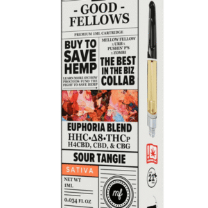 Sour Tangie - The Good Fellows Euphoria Blend Cart 1G