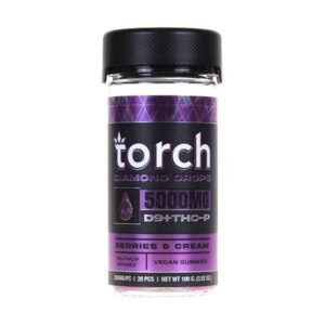 Berries And Cream - Torch Diamond Drops Blend Gummies 5000MG