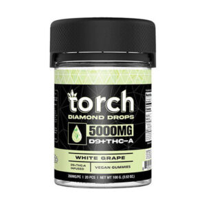 White Grape - Torch Diamond Drops Blend Gummies 5000MG