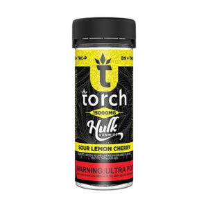 Sour Lemon Cherry - Torch Hulk Live Resin Gummies 15000MG