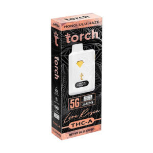 Honolulu Haze - Torch THC-A Live Rosin Disposable Vape 5G