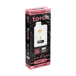 Tropical Cherry Gas - Torch THC-A Live Rosin Disposable Vape 5G