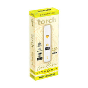 Banana OG - Torch THC-A Live Rosin Disposable Vape 2.5G