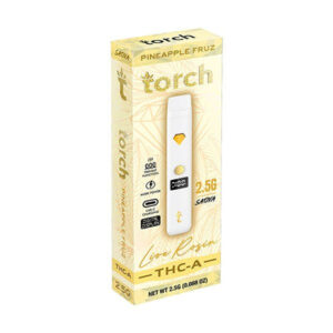 Pineapple Fruz - Torch THC-A Live Rosin Disposable Vape 2.5G