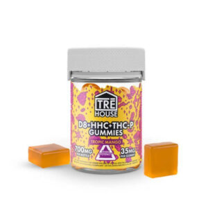 Tropic Mango - Tre House Delta-8 HHC THC-P Gummies 700MG