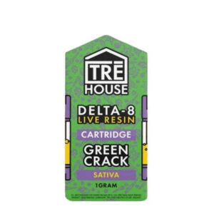 Green Crack - TRE House Delta-8 Live Resin Cartridge 1G