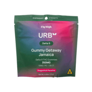 Dragonfruit Paradise - Urb Getaway Jamaica D9 Gummies 350MG