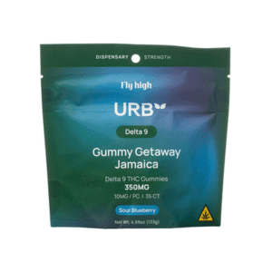 Sour Blueberry - Urb Getaway Jamaica D9 Gummies 350MG