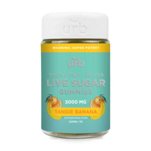 Tangie Banana - Urb THCA Live Sugar Gummies 5000MG
