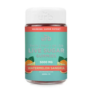 Watermelon Sangria - Urb THCA Live Sugar Gummies 5000MG