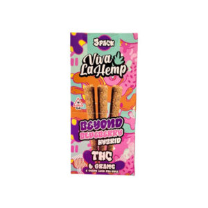 Beyond Blueberry - Viva La Hemp THC Pre-Rolls 3 Pack